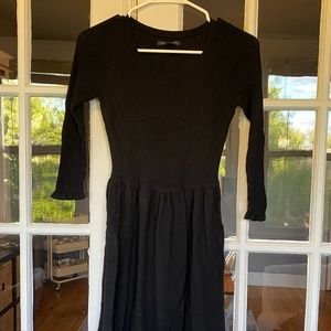 Small American Eagle Black Sweater Dress